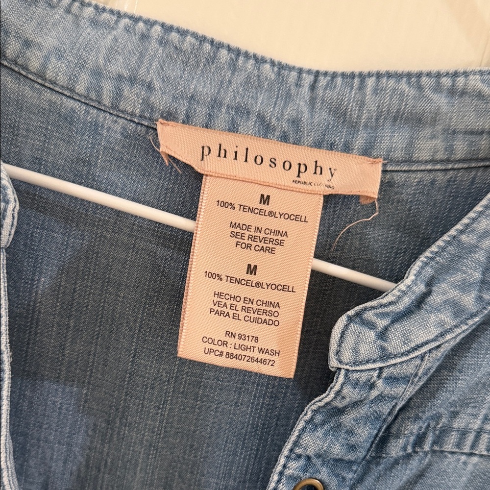 Philosophy Light Blue Women's Dress